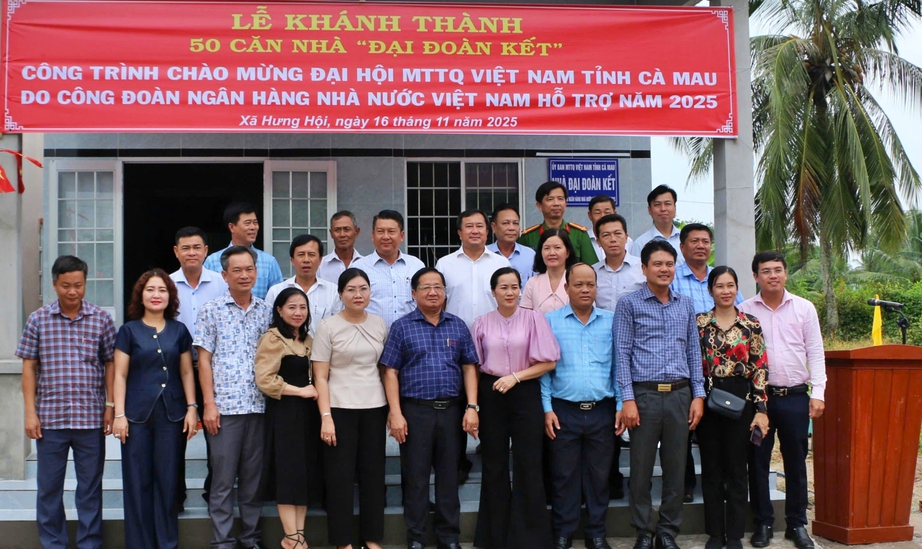 Nhiều cách làm hay xây dựng nhà "Đại đoàn kết" ở Cà Mau- Ảnh 1. Nhiều cách làm hay xây dựng nhà "Đại đoàn kết" ở Cà Mau- Ảnh 1.