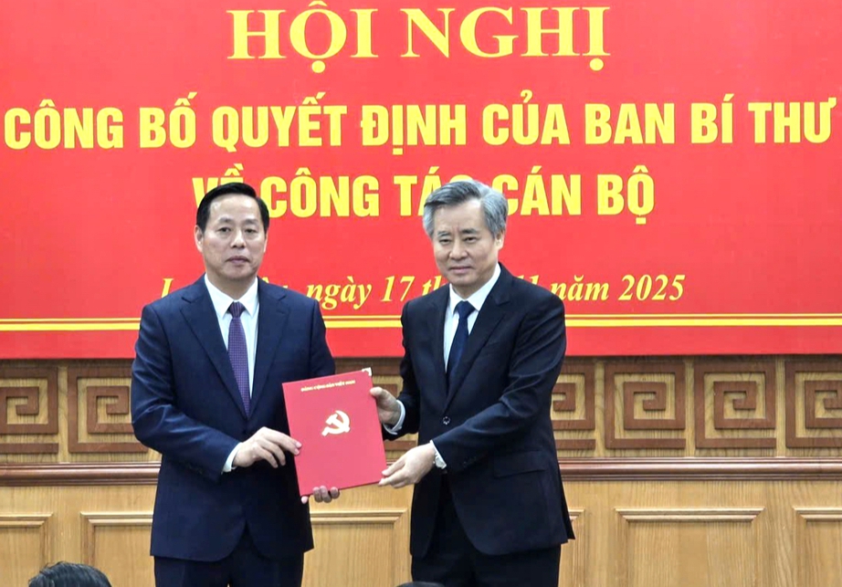 Phó bí thư Tỉnh ủy Điện Biên giữ chức Phó bí thư Tỉnh ủy Lai Châu- Ảnh 1. Phó bí thư Tỉnh ủy Điện Biên giữ chức Phó bí thư Tỉnh ủy Lai Châu- Ảnh 1.