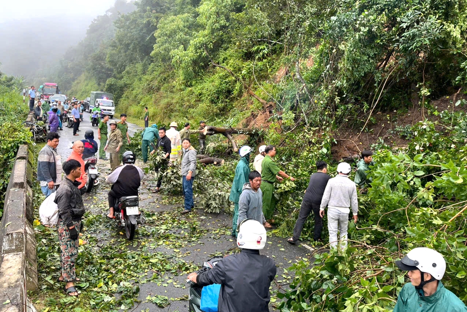 Khắc phục sạt lở, thông xe đường đèo Ngoạn Mục nối Khánh Hòa - Lâm Đồng- Ảnh 2.
