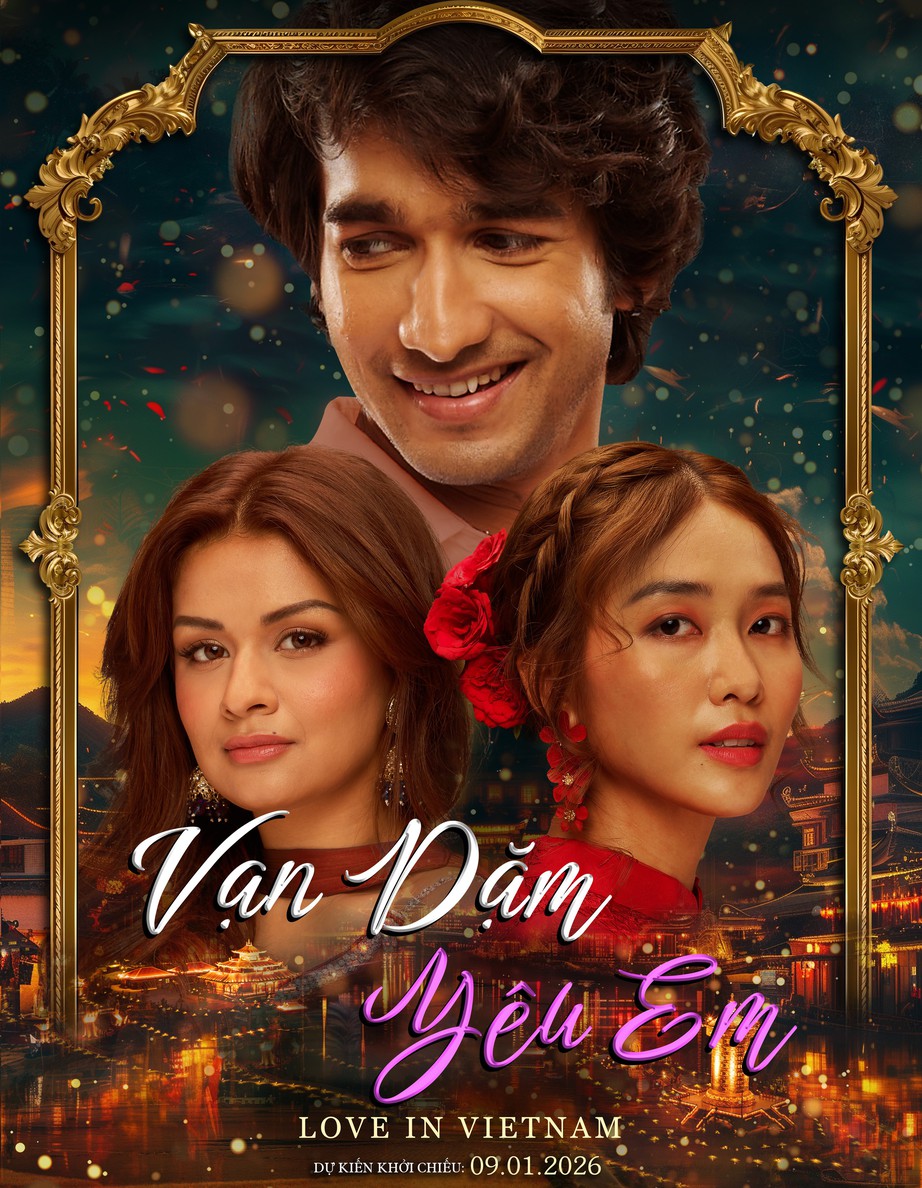 Chuyện tình xuyên biên giới Việt Nam - Ấn Độ lần đầu lên màn ảnh rộng- Ảnh 1. Chuyện tình xuyên biên giới Việt Nam - Ấn Độ lần đầu lên màn ảnh rộng- Ảnh 1.