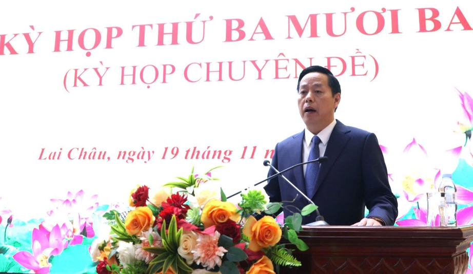 Ông Hà Quang Trung giữ chức Chủ tịch UBND tỉnh Lai Châu- Ảnh 1. Ông Hà Quang Trung giữ chức Chủ tịch UBND tỉnh Lai Châu- Ảnh 1.