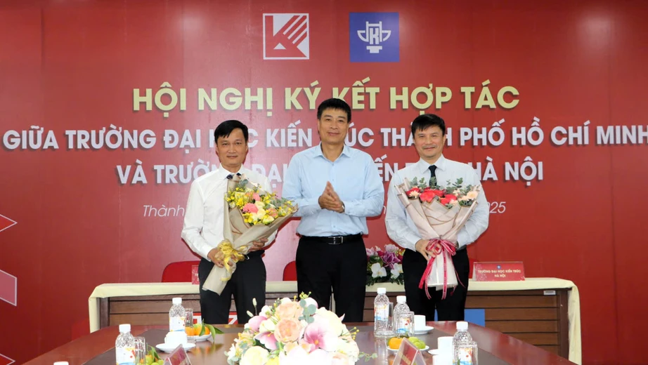 Hai trường Đại học Kiến trúc tăng cường hợp tác phát triển đào tạo và nghiên cứu- Ảnh 2.