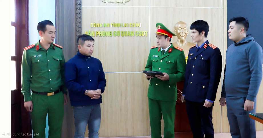 Lai Châu: Bắt đối tượng lừa đảo gần 200 triệu đồng của cán bộ công an ở 16 tỉnh, thành- Ảnh 1.