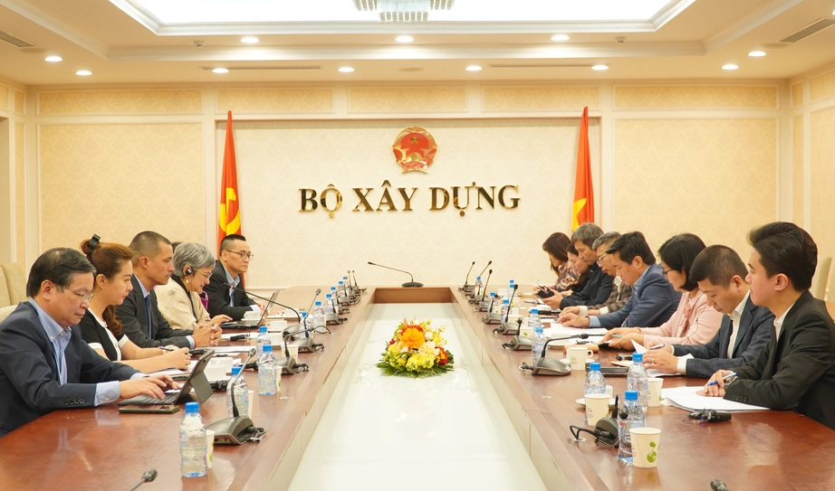 Bộ Xây dựng mong muốn mở rộng hợp tác hơn nữa với Ngân hàng ADB- Ảnh 1. Bộ Xây dựng mong muốn mở rộng hợp tác hơn nữa với Ngân hàng ADB- Ảnh 1.