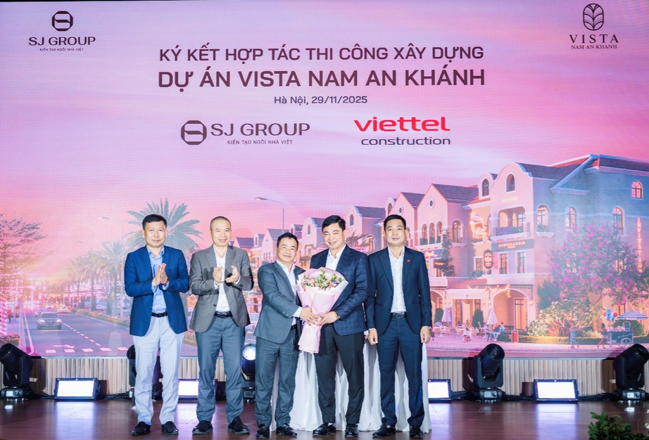 Vista Nam An Khánh tăng tốc thi công với hai nhà thầu Viettel Construction và Vinaconex 1- Ảnh 1.