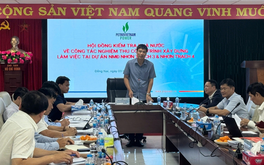 Đánh giá nghiệm thu đưa vào sử dụng Nhà máy điện Nhơn Trạch 4- Ảnh 1.