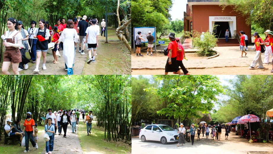 Địa đạo Vịnh Mốc trên "đất lửa" Quảng Trị nườm nượp khách tham quan- Ảnh 11. Địa đạo Vịnh Mốc trên "đất lửa" Quảng Trị nườm nượp khách tham quan- Ảnh 11.
