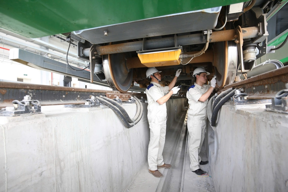 Chuyện chưa kể đăng kiểm toa tàu metro- Ảnh 3. Chuyện chưa kể đăng kiểm toa tàu metro- Ảnh 3.