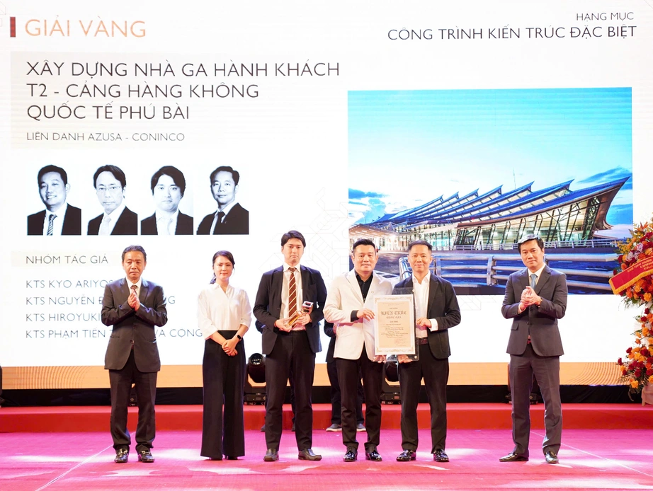 Nhà ga T2 sân bay Phú Bài đạt 2 giải thưởng danh giá về kiến trúc- Ảnh 2. Nhà ga T2 sân bay Phú Bài đạt 2 giải thưởng danh giá về kiến trúc- Ảnh 2.