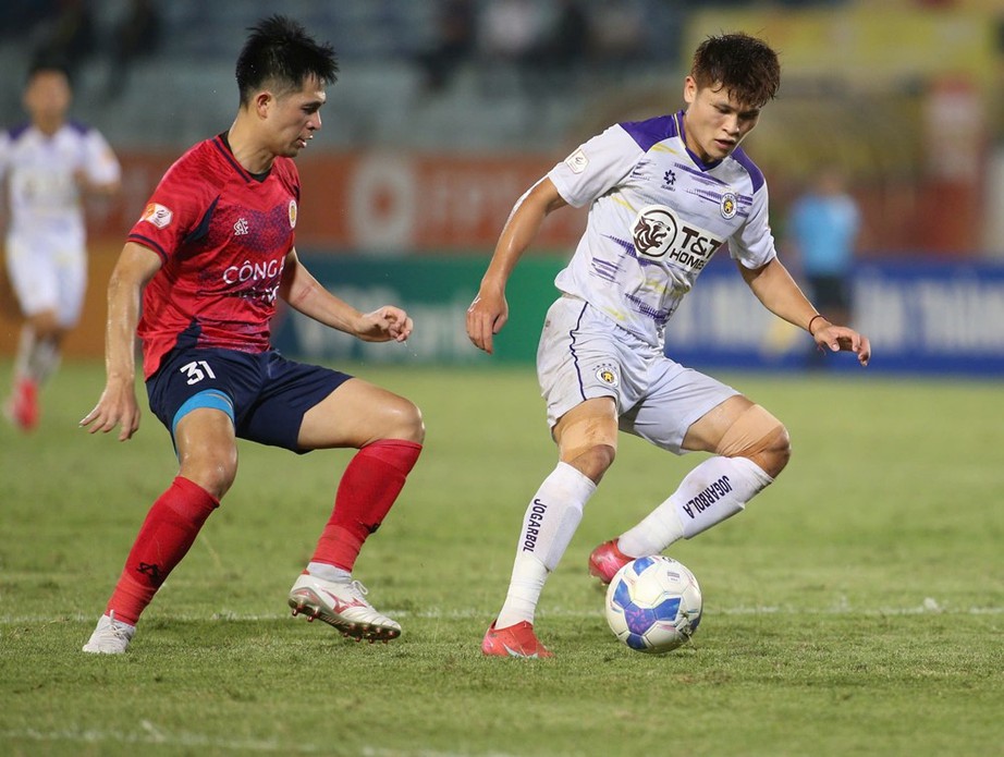 Thắng đẹp CAHN, Hà Nội FC khiến Nam Định chưa thể vô địch V-League- Ảnh 1. Thắng đẹp CAHN, Hà Nội FC khiến Nam Định chưa thể vô địch V-League- Ảnh 1.