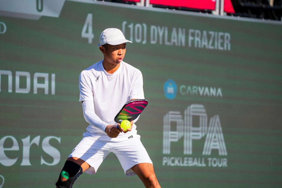 Thần đồng pickleball Việt Nam bị cấm 8 trận và phạt hơn 1,3 tỷ đồng vì lý do bất ngờ- Ảnh 1. Thần đồng pickleball Việt Nam bị cấm 8 trận và phạt hơn 1,3 tỷ đồng vì lý do bất ngờ- Ảnh 1.