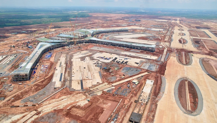 Sắp khởi công đường cất hạ cánh số 2 sân bay Long Thành- Ảnh 1. Sắp khởi công đường cất hạ cánh số 2 sân bay Long Thành- Ảnh 1.