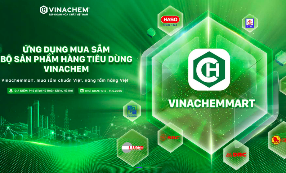 Tập đoàn Hóa chất Việt Nam sắp ra mắt sàn thương mại điện tử VinachemMart- Ảnh 1. Tập đoàn Hóa chất Việt Nam sắp ra mắt sàn thương mại điện tử VinachemMart- Ảnh 1.