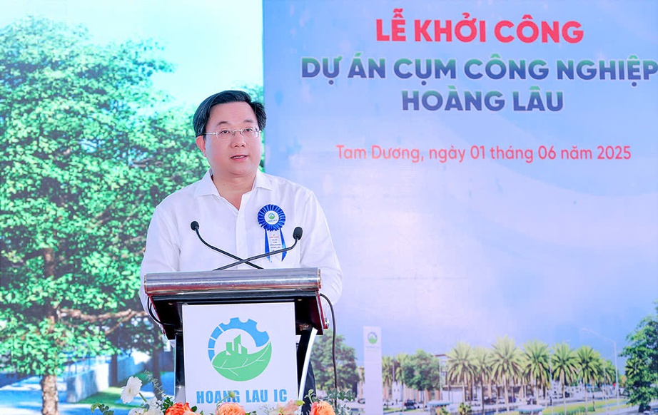 Vĩnh Phúc: Khởi công dự án Cụm công nghiệp Hoàng Lâu, huyện Tam Dương- Ảnh 2. Vĩnh Phúc: Khởi công dự án Cụm công nghiệp Hoàng Lâu, huyện Tam Dương- Ảnh 2.