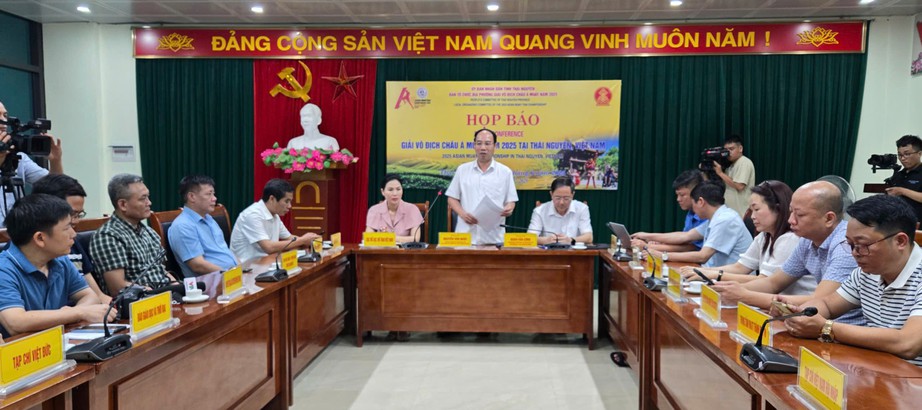 Gần 400 vận động viên tham dự Giải vô địch châu Á Muay 2025 tại Thái Nguyên- Ảnh 1. Gần 400 vận động viên tham dự Giải vô địch châu Á Muay 2025 tại Thái Nguyên- Ảnh 1.