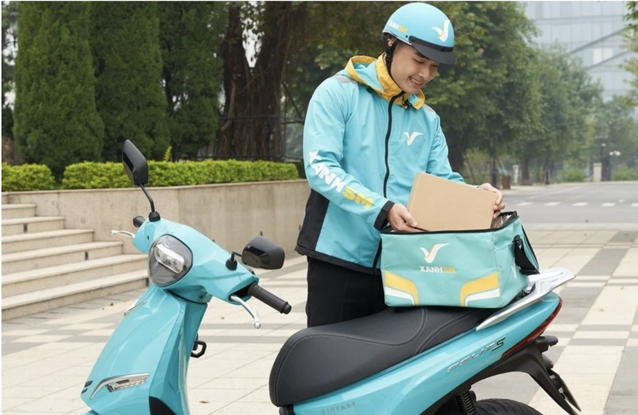 Xanh SM ra mắt dịch vụ giao đồ ăn- Ảnh 1. Xanh SM ra mắt dịch vụ giao đồ ăn- Ảnh 1.