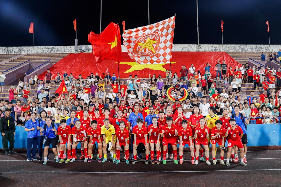 Đội tuyển nữ Việt Nam nhận món “quà” đặc biệt từ AFC- Ảnh 1.