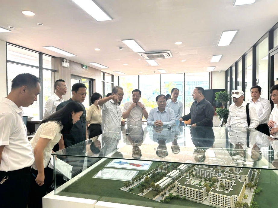 Thứ trưởng Nguyễn Văn Sinh kiểm tra dự án nhà ở xã hội tại Quảng Ninh- Ảnh 2.