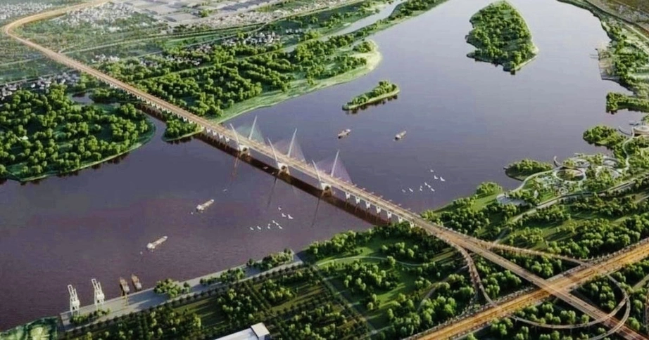 Khởi công cầu Ngọc Hồi - "Cổng mặt trời" cửa ngõ Thủ đô- Ảnh 5. Khởi công cầu Ngọc Hồi - "Cổng mặt trời" cửa ngõ Thủ đô- Ảnh 5.