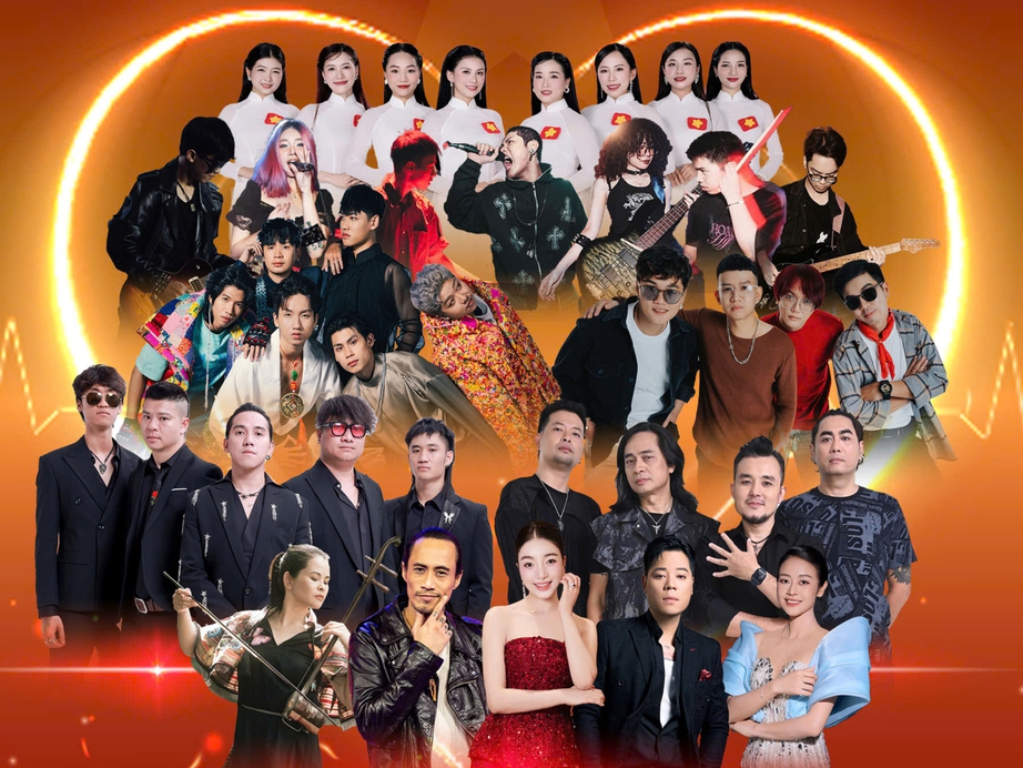 Bức Tường, Ngũ Cung, Chillies sẽ diễn tại "Rock Concert - Trái tim Việt Nam"- Ảnh 1. Bức Tường, Ngũ Cung, Chillies sẽ diễn tại "Rock Concert - Trái tim Việt Nam"- Ảnh 1.
