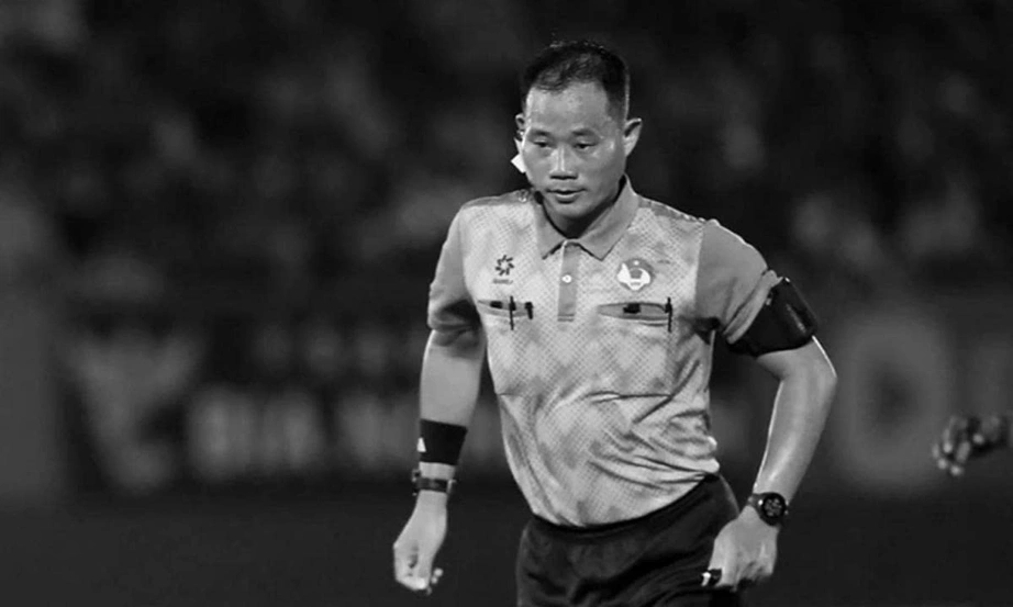 Trọng tài Trần Đình Thịnh đột ngột qua đời- Ảnh 1. Trọng tài Trần Đình Thịnh đột ngột qua đời- Ảnh 1.