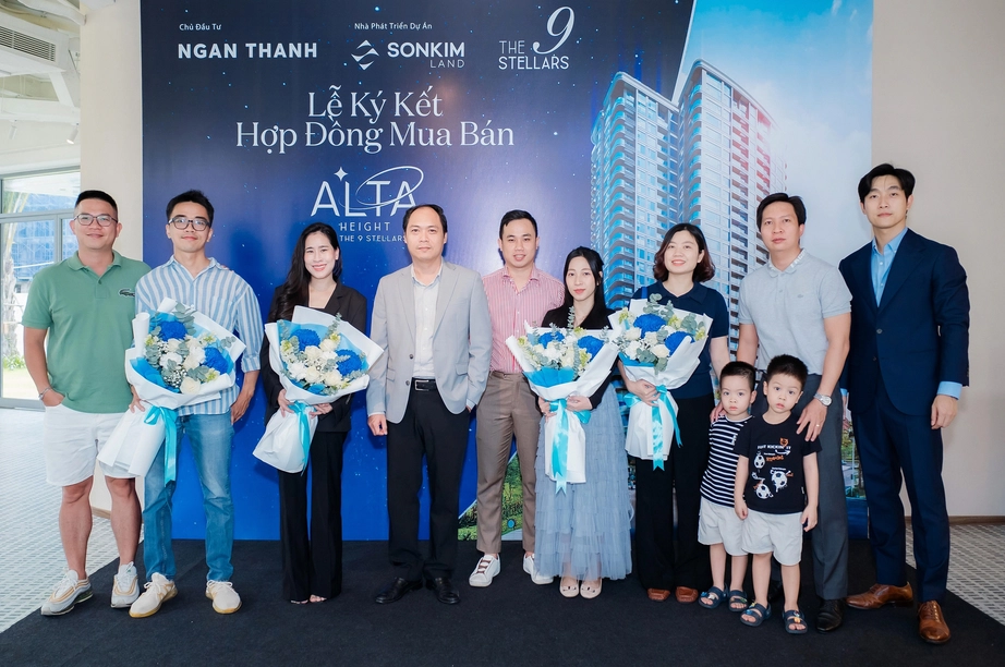SonKim Land chính thức ký kết hợp đồng mua bán căn hộ Alta Height tại The 9 Stellars- Ảnh 1.
