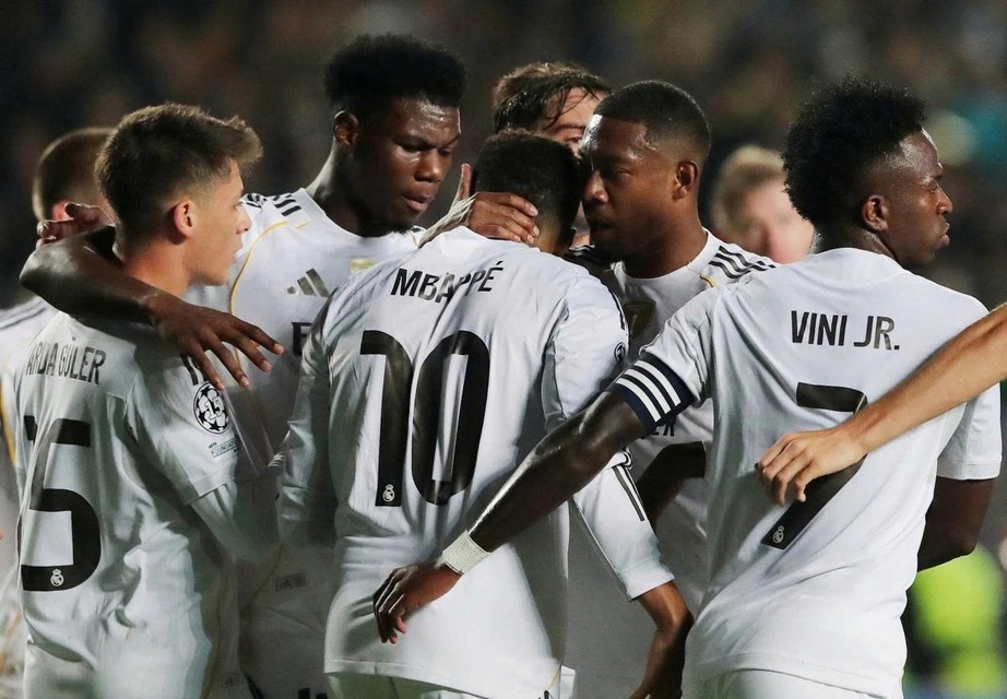 Champions League: Mbappe rực sáng, Real Madrid thắng hủy diệt Kairat Almaty- Ảnh 2.