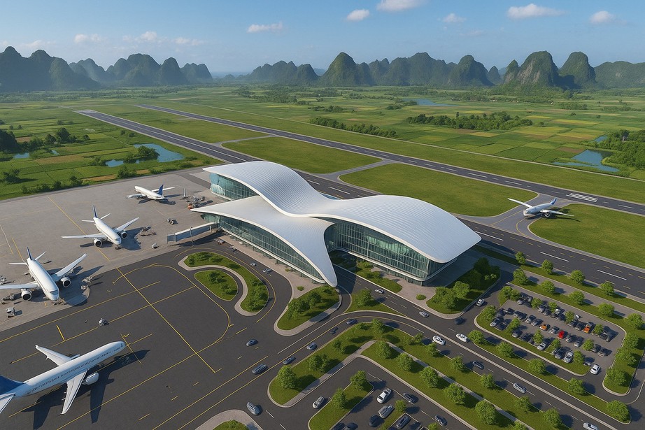 Nghiên cứu đánh giá vùng trời, phương thức bay của Cảng HKQT Ninh Bình- Ảnh 1.