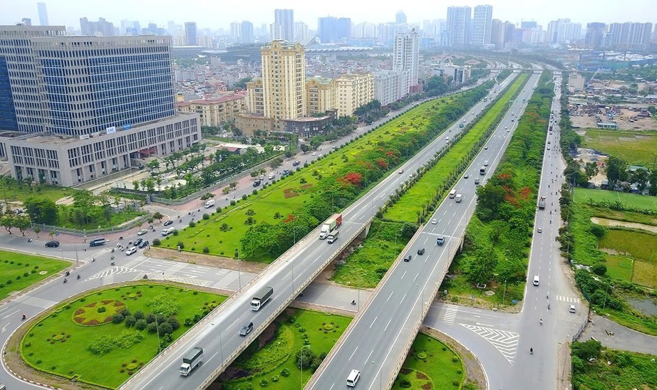 Hà Nội nghiên cứu tổ chức lại giao thông đại lộ Thăng Long, đường Võ Nguyên Giáp- Ảnh 1. Hà Nội nghiên cứu tổ chức lại giao thông đại lộ Thăng Long, đường Võ Nguyên Giáp- Ảnh 1.