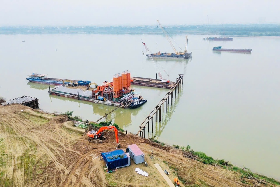 H&agrave; Nội tăng tốc giải ph&oacute;ng mặt bằng 7 cầu qua s&ocirc;ng Hồng- Ảnh 2.