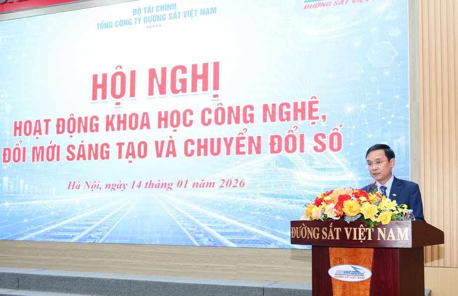 Đổi mới sáng tạo, chuyển đổi số lĩnh vực đường sắt thực chất, hiệu quả- Ảnh 1. Đổi mới sáng tạo, chuyển đổi số lĩnh vực đường sắt thực chất, hiệu quả- Ảnh 1.