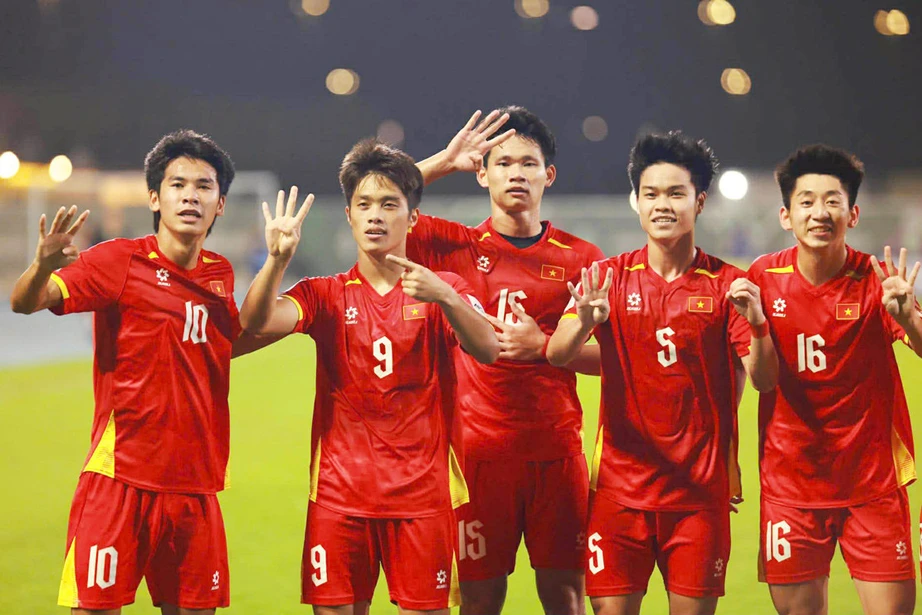Thắng kịch tính trên chấm luân lưu, Việt Nam giành hạng ba tại giải U23 châu Á 2026- Ảnh 2. Thắng kịch tính trên chấm luân lưu, Việt Nam giành hạng ba tại giải U23 châu Á 2026- Ảnh 2.