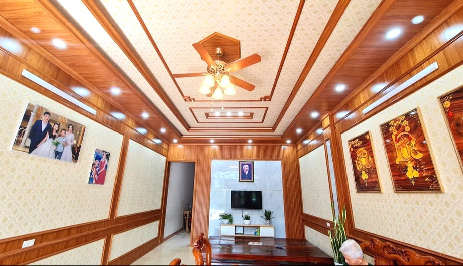 Khi nào dùng vật liệu ốp thay sơn tường trong thiết kế nội thất?- Ảnh 3.