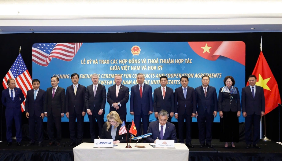 Vietnam Airlines chi 8,1 tỷ USD mua 50 Boeing 737-8- Ảnh 1. Vietnam Airlines chi 8,1 tỷ USD mua 50 Boeing 737-8- Ảnh 1.