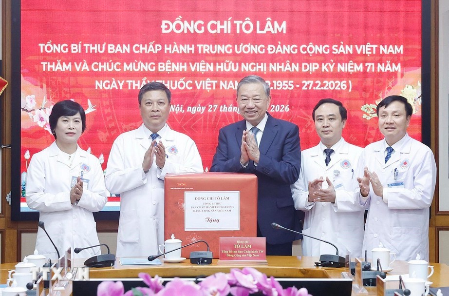 Phát biểu của Tổng Bí thư Tô Lâm nhân dịp thăm, chúc mừng Bệnh viện Hữu Nghị- Ảnh 3. Phát biểu của Tổng Bí thư Tô Lâm nhân dịp thăm, chúc mừng Bệnh viện Hữu Nghị- Ảnh 3.