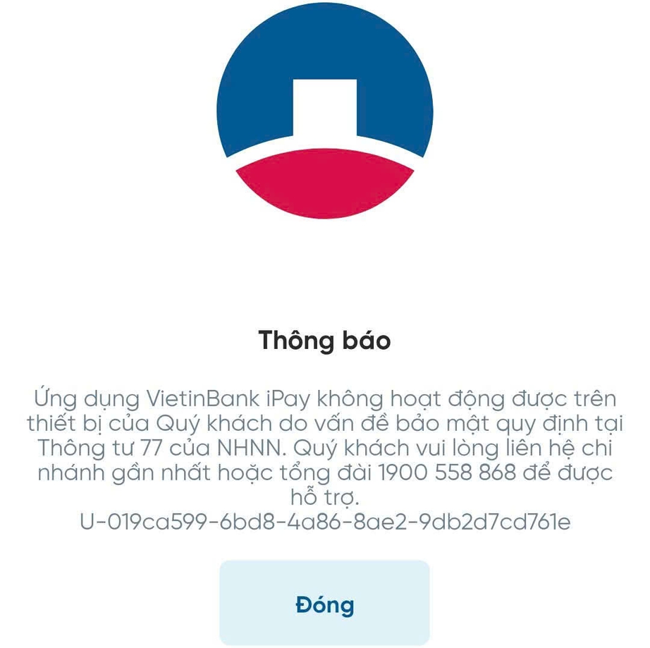 Ngân hàng đồng loạt ngừng cung cấp dịch vụ SmartBanking trên thiết bị có dấu hiệu rủi ro- Ảnh 1. Ngân hàng đồng loạt ngừng cung cấp dịch vụ SmartBanking trên thiết bị có dấu hiệu rủi ro- Ảnh 1.