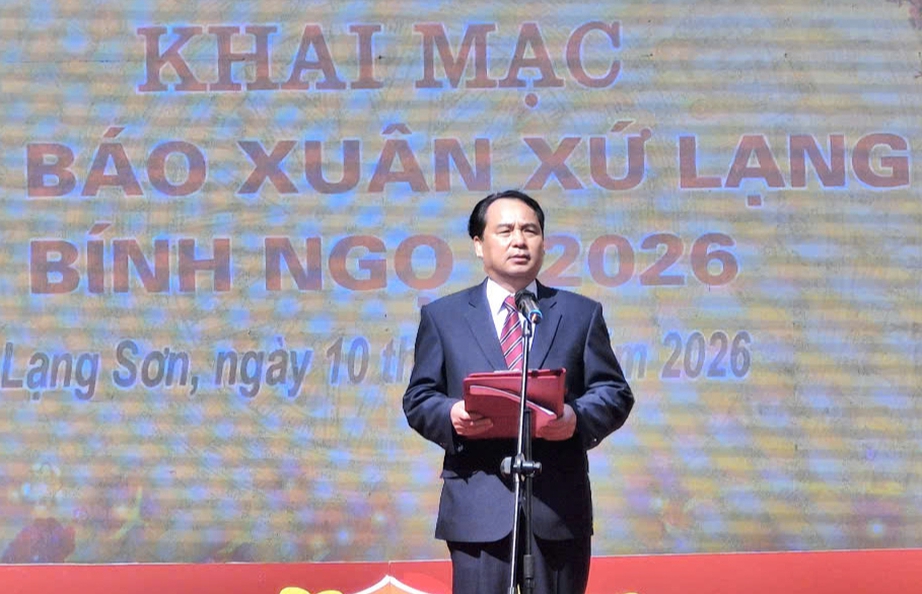 Khai mạc Hội B&aacute;o Xu&acirc;n xứ Lạng năm 2026- Ảnh 1.