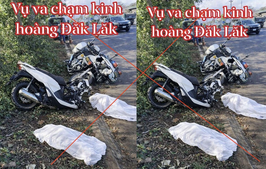 Đắk Lắk: X&aacute;c minh, xử l&yacute; th&ocirc;ng tin sai sự thật về vụ CSGT truy đuổi l&agrave;m hai người tử vong- Ảnh 2.