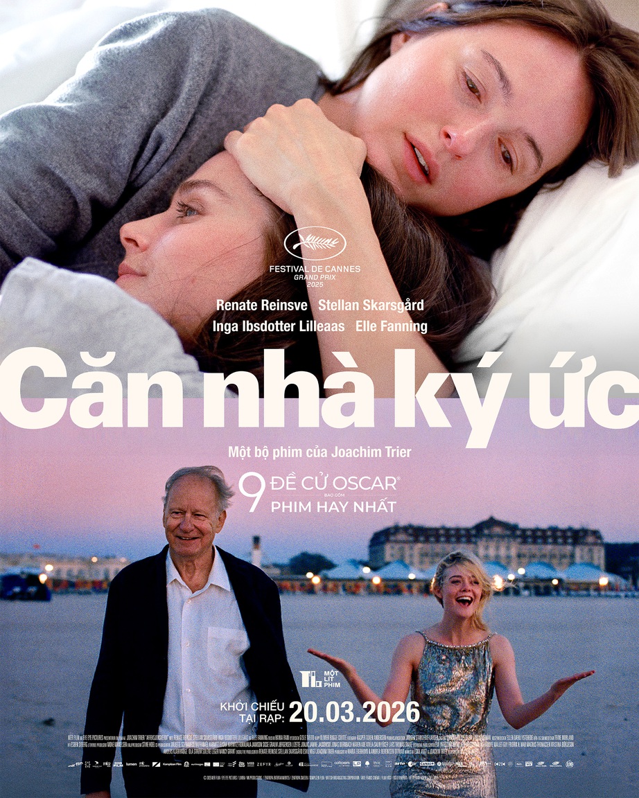 Phim gi&agrave;nh 9 đề cử tại Oscar 2026 "Sentimental value" ấn định ng&agrave;y ra rạp Việt- Ảnh 1.