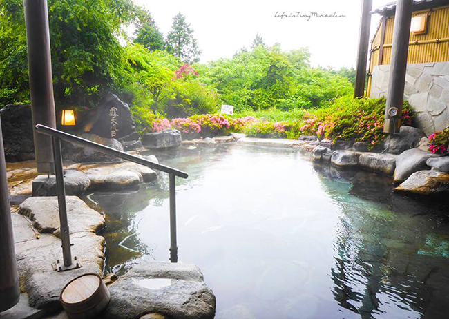 Bạn có thể chọn thời điểm này để trượt tuyết, chọn những resort trên núi cao để nghỉ ngơi, tắm suối nước nóng - một đặc sản của Nhật Bản. Trong hình là Hakone Onsen.
