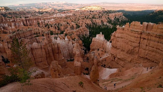 Bryce Canyon, Utah: Mặc dù ít được biết đến hơn nhiều so với công viên quốc gia Grand Canyon gần đó, nhưng Bryce Canyon được cho là ấn tượng không kém.