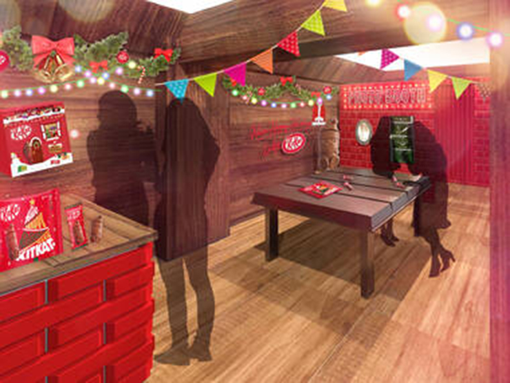 Nh&agrave; &ocirc;ng gi&agrave; Noel KitKat: H&atilde;y h&ograve;a m&igrave;nh v&agrave;o kh&ocirc;ng kh&iacute; Gi&aacute;ng sinh tại ng&ocirc;i nh&agrave; KitKat&nbsp;ở Omotesando. Mở cửa đ&uacute;ng dịp lễ, ng&ocirc;i nh&agrave; xinh xắn n&agrave;y c&oacute; nhiều &aacute;nh s&aacute;ng v&agrave; đồ trang tr&iacute; lễ hội, bao gồm một &ocirc;ng gi&agrave; Noel bằng s&ocirc; c&ocirc; la khổng lồ cao 75cm. Bạn cũng sẽ c&oacute; thể nhận được những vi&ecirc;n chocolate h&igrave;nh &ocirc;ng gi&agrave; Noel đ&aacute;ng y&ecirc;u của KitKat v&agrave; t&igrave;m hiểu lịch ra đời của thương hiệu n&agrave;y.
