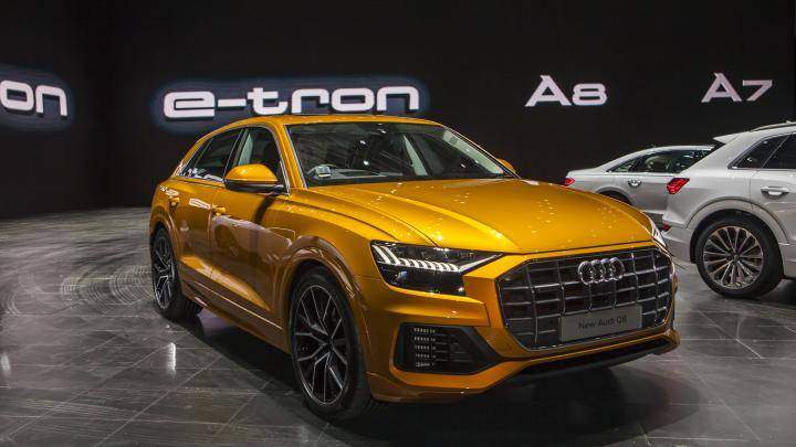 Audi Q8 là mẫu xe SUV cao cấp nhất của thương hiệu xe sang Đức