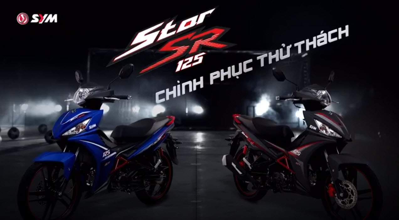 SYM Star SR 125 EFI: Star SR 125 mẫu xe côn tay mới của SYM ở phân khúc xe côn tay cỡ nhỏ hâm nóng phân khúc 125 phân khối tại Việt Nam. Giá xe SYM Star SR 125 EFI 2018 là 27.29 triệu đồng.