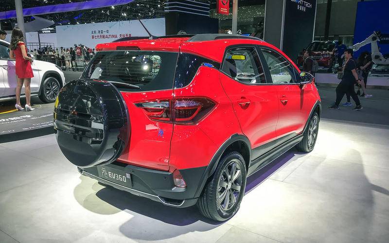 SUV điện BYD Yuan EV360 nhái Ford EcoSport