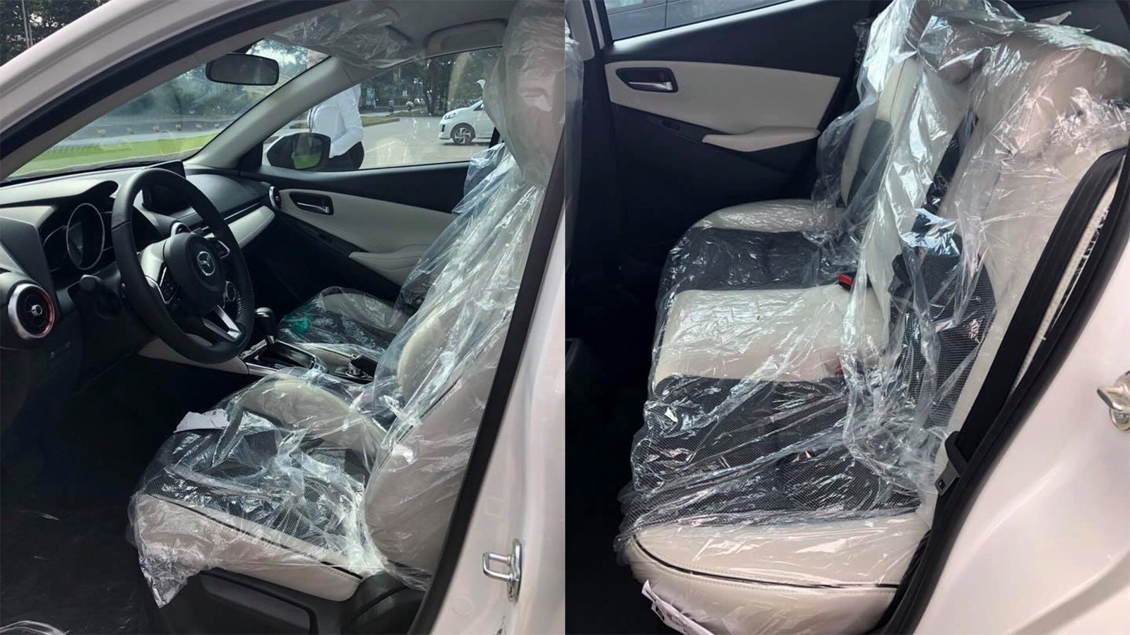 Trong khi phiên bản Sedan Premium và Hatchback Premium trang bị nội thất da màu đen. Riêng bản cao nhất Hatchback Premium SE trang bị nội thất da sáng màu.