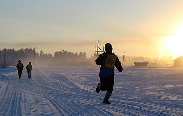 Dù là ban ngày nhưng trời vẫn âm u