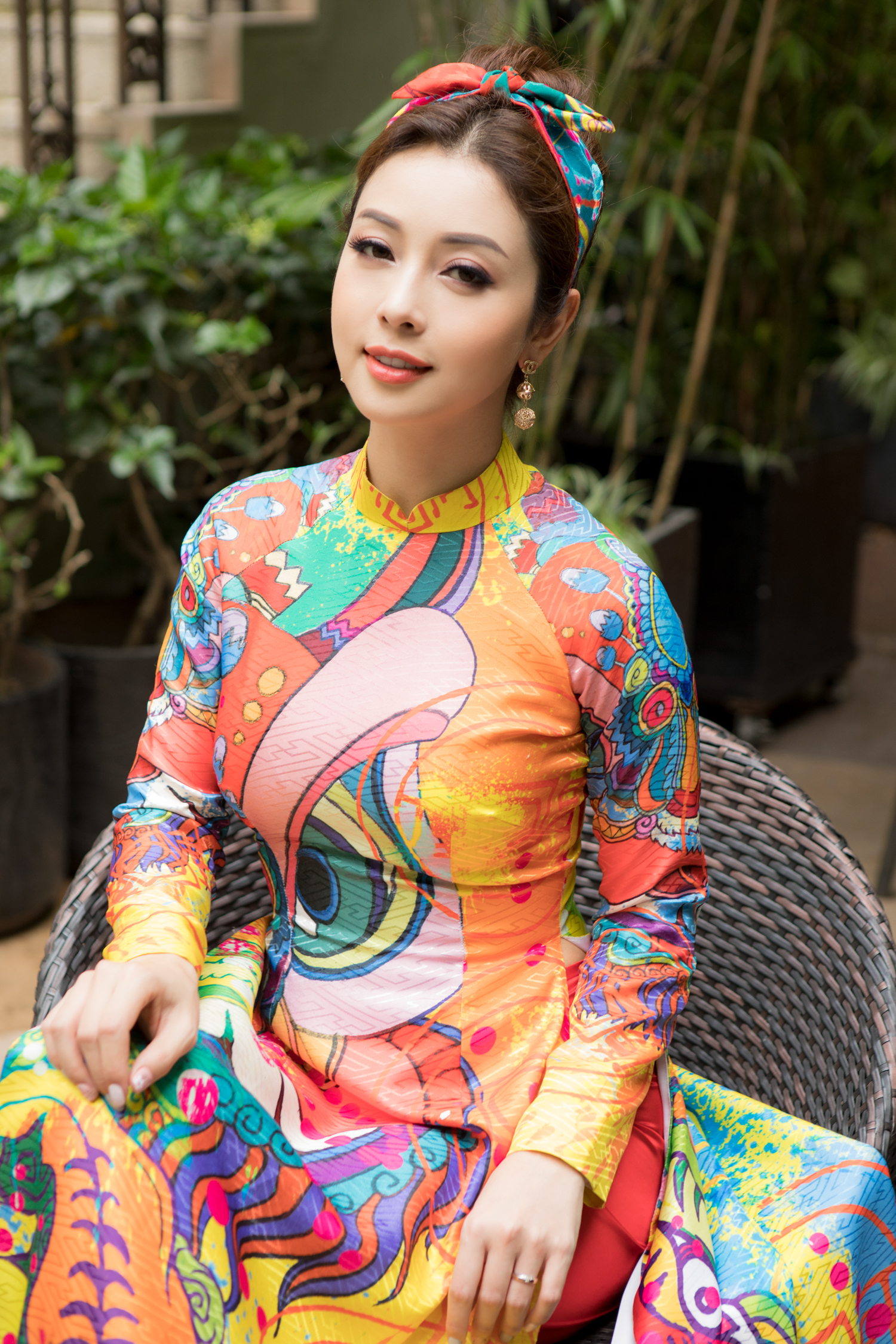 Mới đây, hoa hậu Jennifer Phạm đã có dịp làm MC tại một chương trình diễn ra tại TP HCM.