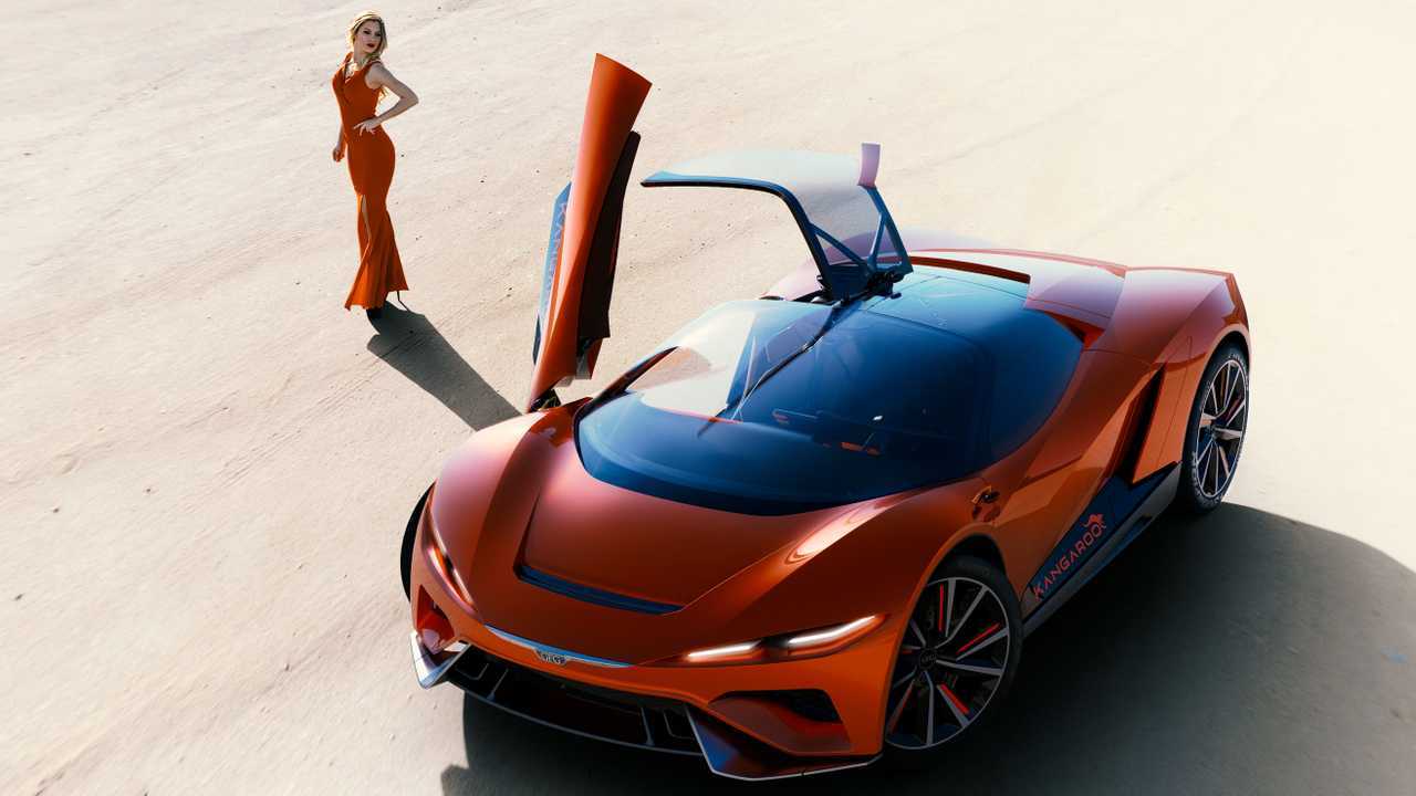 Một điểm đặc biệt nữa là nó sử dụng kết hợp giữa loại cửa cắt kéo và cửa kính dạng lật cánh chim hải âu