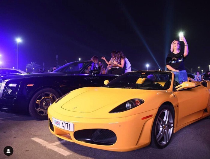 Một buổi tụ tập của các thành viên Arabian Gazelles